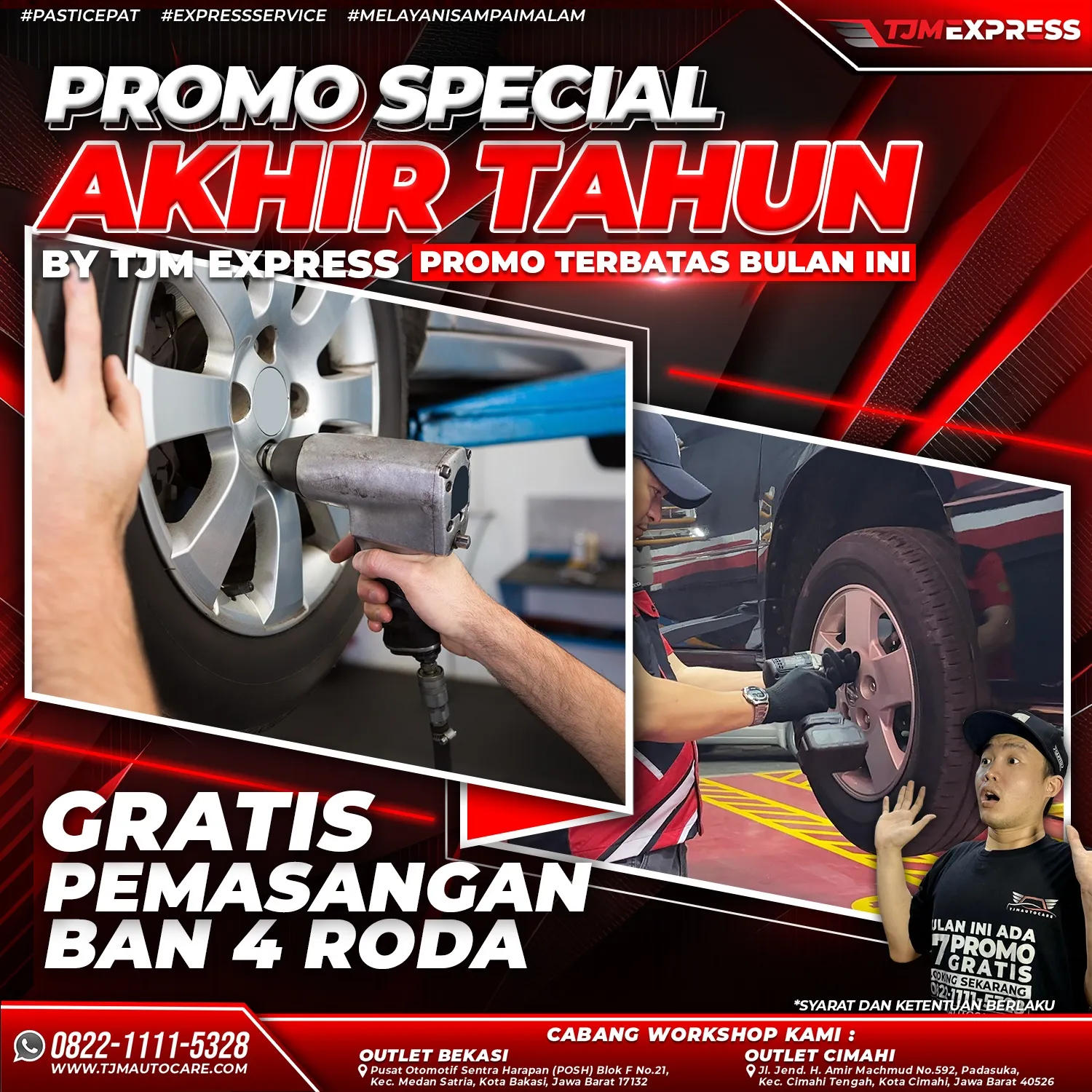GRATIS PEMASANGAN BAN