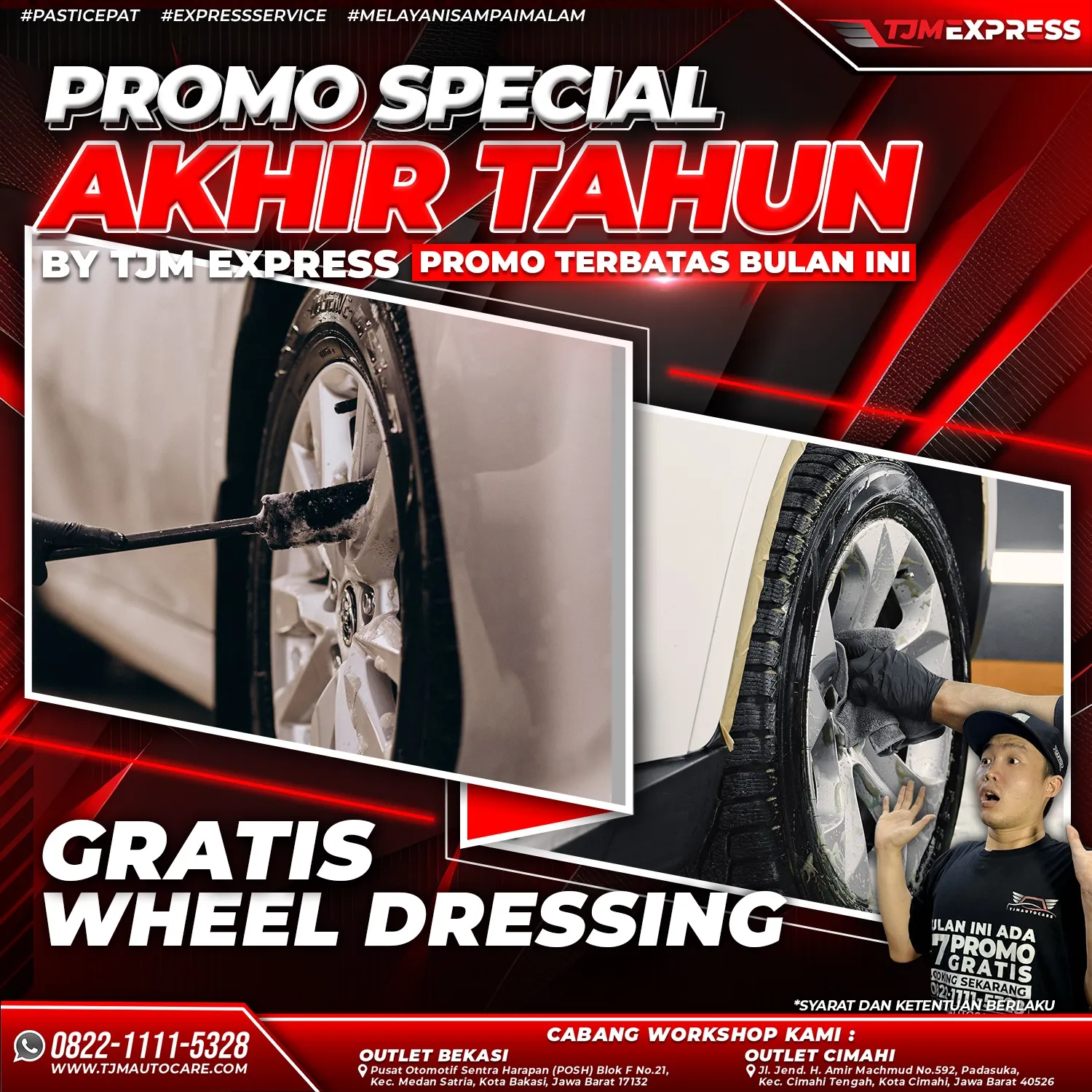 GRATIS WHEEL DRESSING